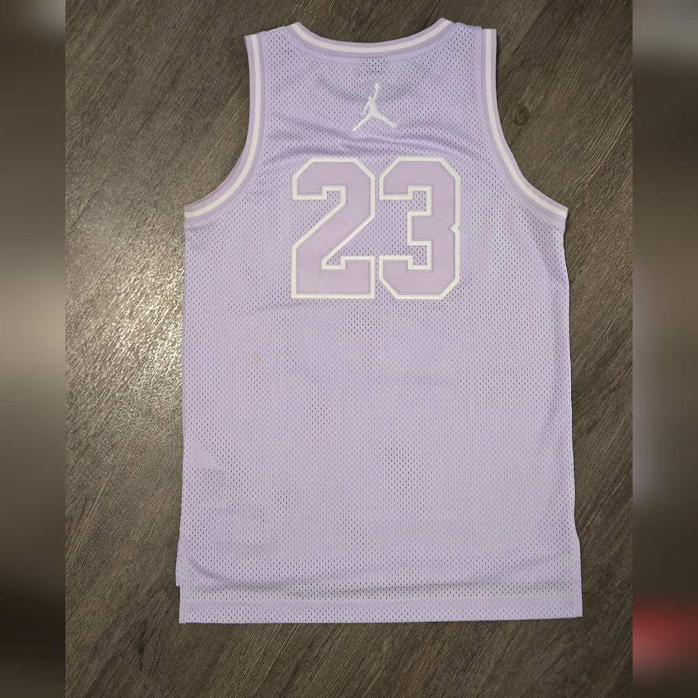 Air Jordan 23 Lavender Mesh Jersey – Women’s Medium - Picture 4 of 11